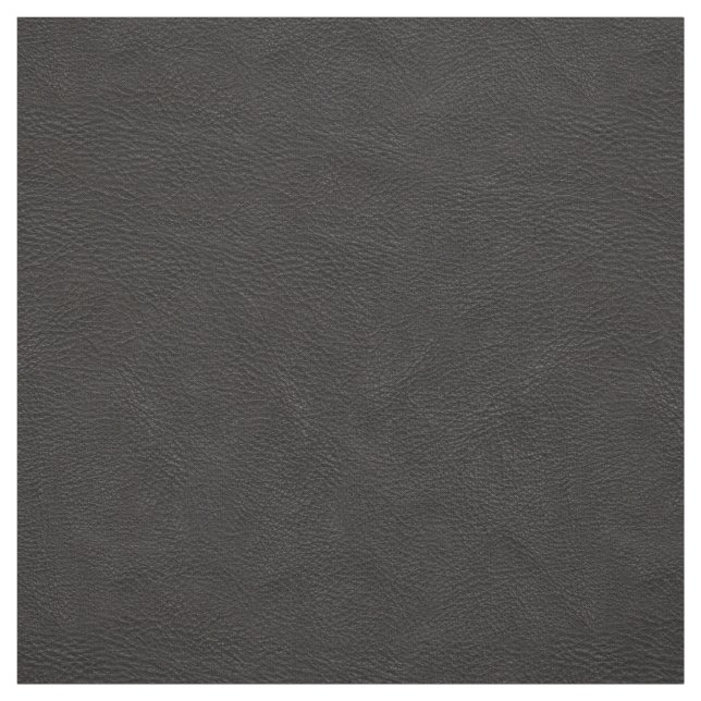 Tissu Cuir noir Faux (Échantillon)