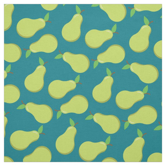 Tissu Cuisine aux fruits cuits à poires (Échantillon)