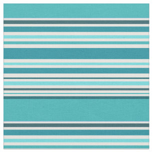 Tissu Cuisine Turquoise triée