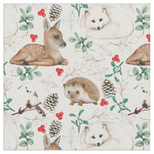 Tissu Cute Animals Fabric