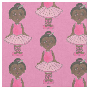 Tissu Cute Ballerina Pink Tutu Ballet Fille Enseignante