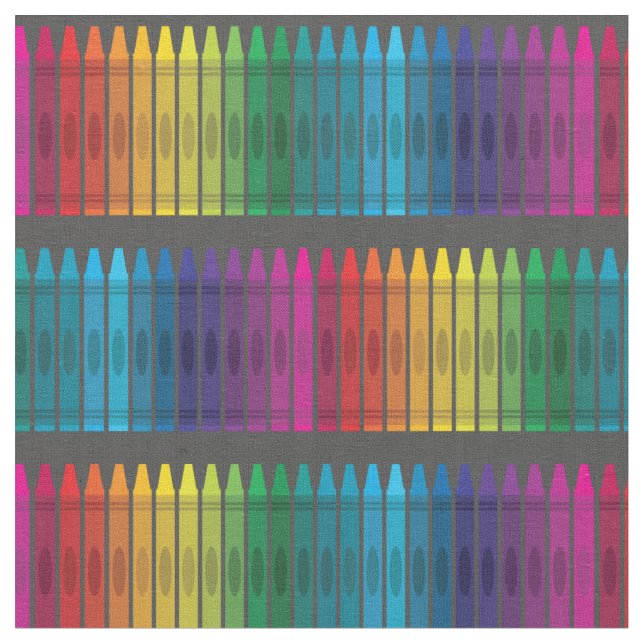 Tissu Cute Crayons Fournitures scolaires Enseignant (Fermer)