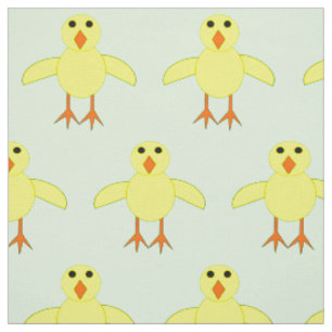 Tissu Cute Easter Chick Craft Fabric
