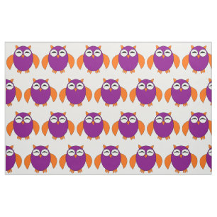 Tissu Cute Halloween Owl Fabric d'artisanat