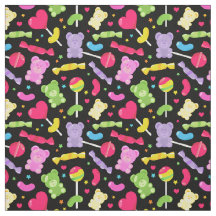 Cute Kawaii Candy Lollipops Motif