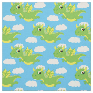 Tissu Cute Kids Dragon Cartoon Baby Nursery