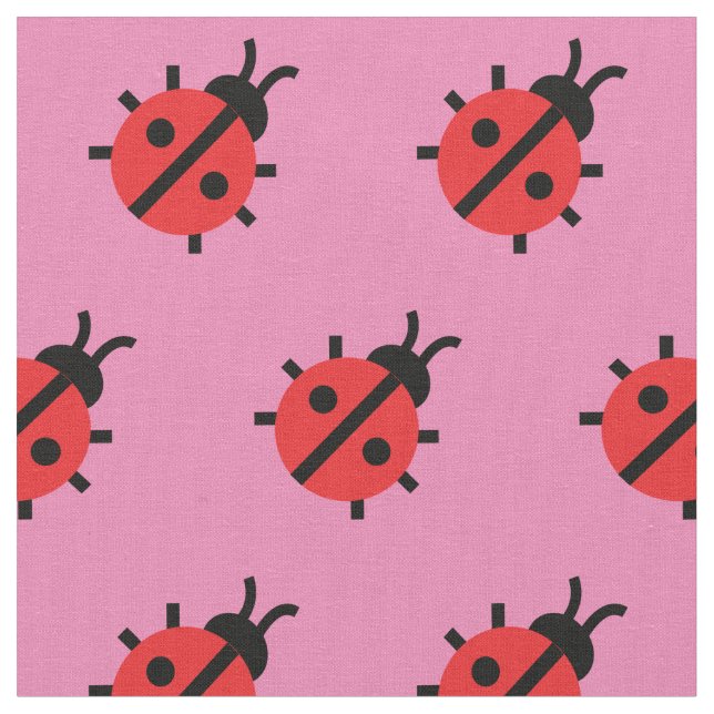 Tissu Cute Lady Bug Enfant Bébé Nourriture Bug Insect ro (Fermer)