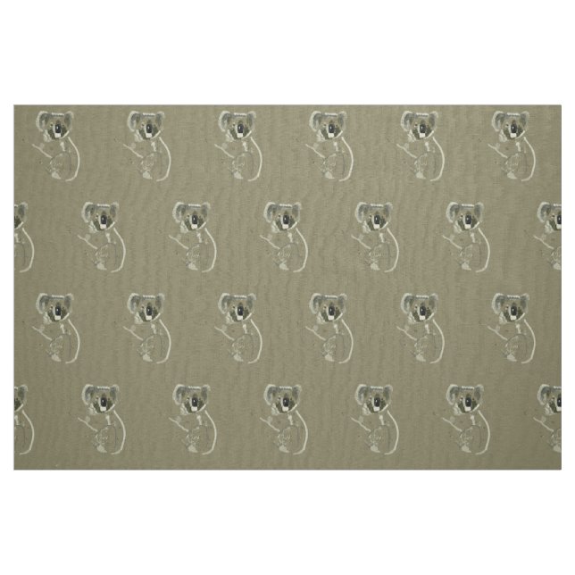 Tissu Cute Ours Koala (Fat Quarter)