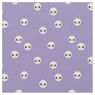 Tissu Cute Skulls Fabric