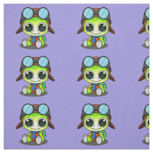 Tissu Cute tortue caricaturale en Aviator Casquette