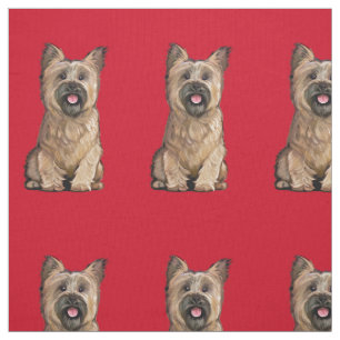 Tissu Cute Wheaten Cairn Terrier Fabric