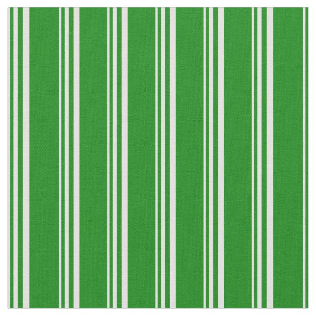 Tissu Cyan clair et Motif vert des rayures (Fermer)