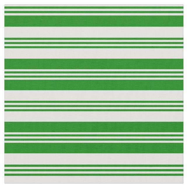 Tissu Cyan clair et vert Motif de rayures (Fermer)