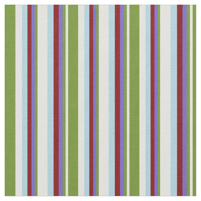 Tissu Cyan clair, vert, bleu ardoise, marron et bleu cla (Fermer)