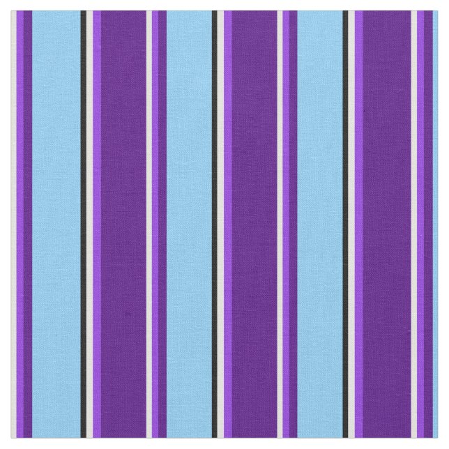 Tissu Cyan clair, violet, Indigo, Ciel clair bleu et noi (Fermer)