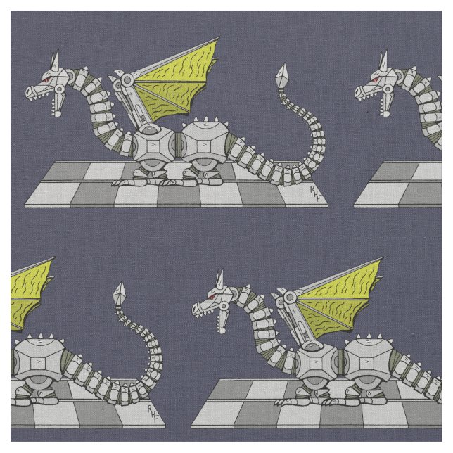 Tissu Cyberdragon (Fermer)