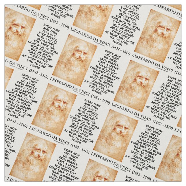 Tissu da Vinci ont un peu de jugement de travail de (Échantillon)