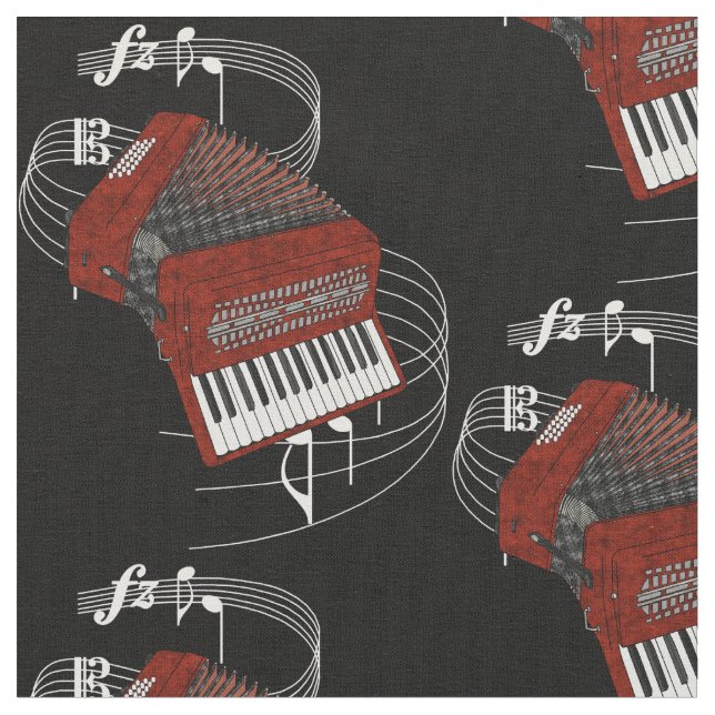 Tissu d'accordéon - obscurité (Fermer)