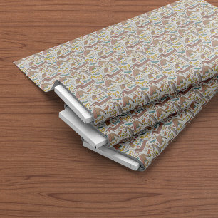 Tissu Dachshund Chiens mignons Dogon Motif sans couture