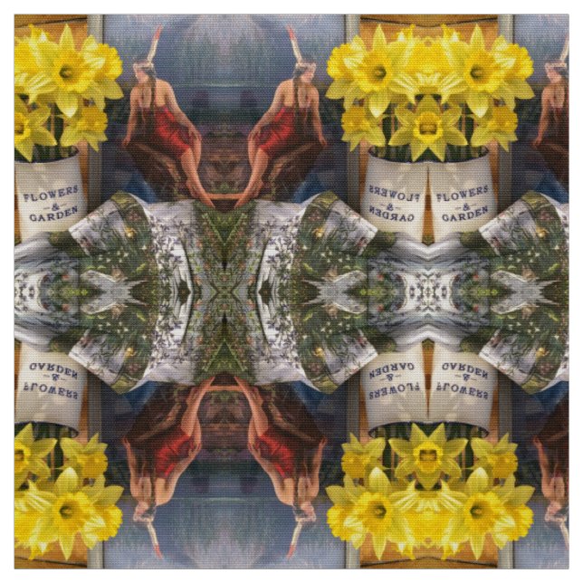 Tissu Daffodil Princess (Échantillon)