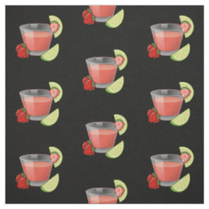Tissu Daiquiri à la fraise