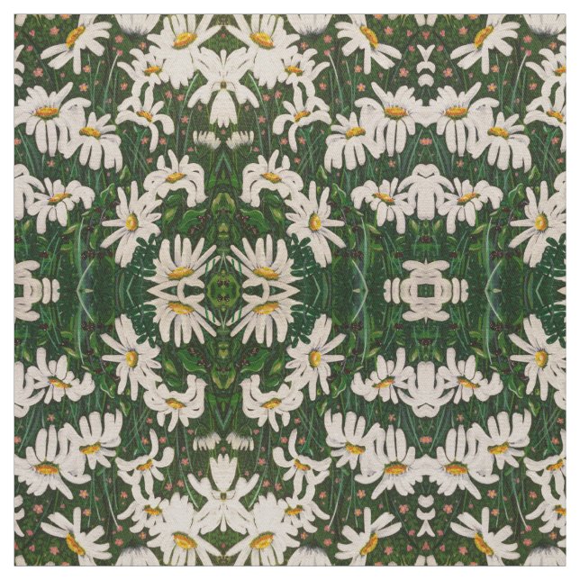 Tissu Daisy d'été (Échantillon)