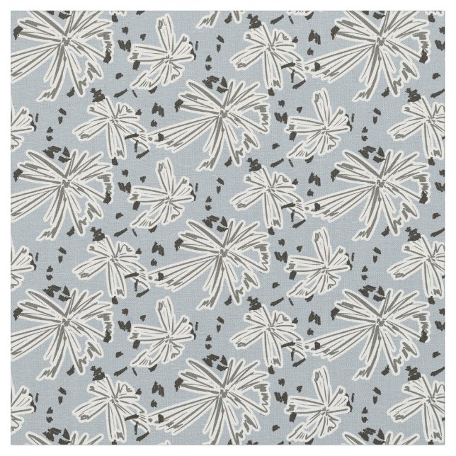 Tissu Daisy meadow - blue  (Fermer)