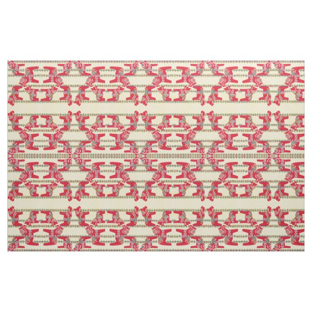 Tissu Dala Horses Fabric (Fat Quarter)