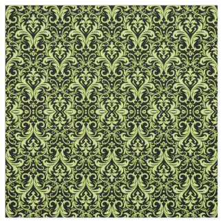 Tissu Damas jaune