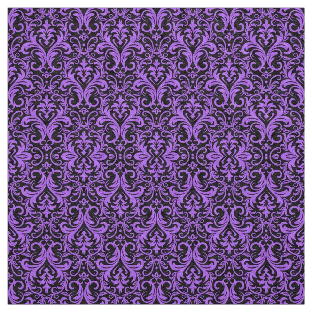 Tissu Damas violet (Échantillon)