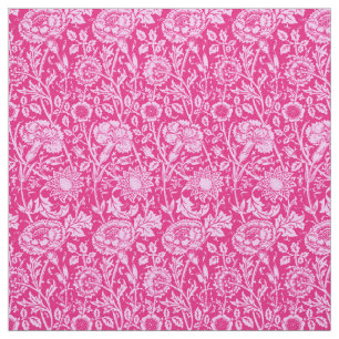 Tissu Damassé d'oeillet de Nouveau d'art, rose de