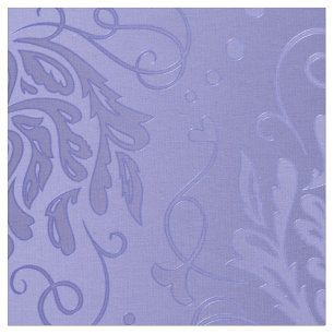 Tissu Damassé florale de lavande élégante