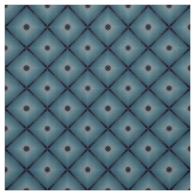 Tissu d'ameublement bleu cyan Glitch2 (Échantillon)