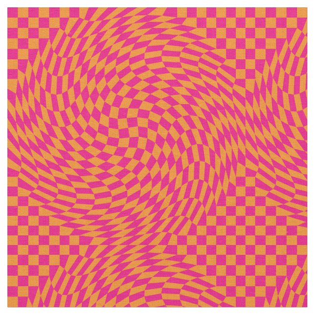 Tissu Damier d'art op (Fermer)