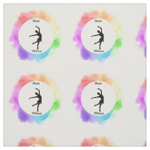Tissu Dance Watercolor Fabric avec son nom