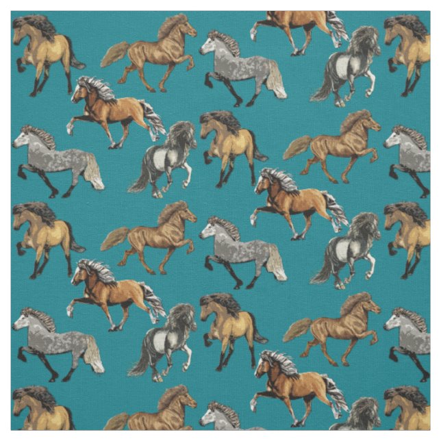 Tissu Dancing Islandais Deux (Échantillon)