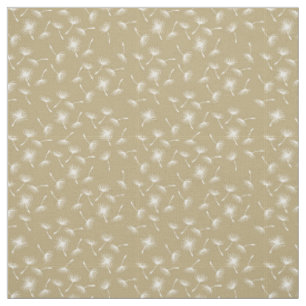 Tissu Dandelions sur l'or