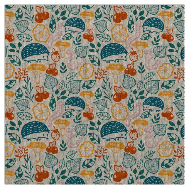 Tissu Dans la forêt (Échantillon)