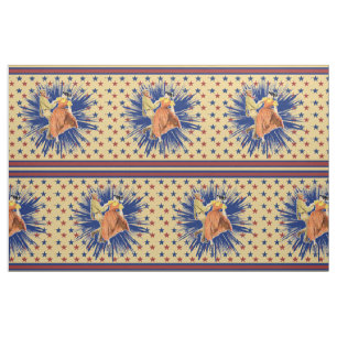 Tissu Danse carré Danse Swing Dance Couple Star Stripe 9