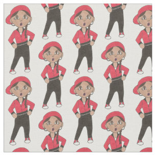 Tissu Danse Hip hop Jazz Breakdance Crew Hiphop Rouge