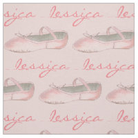 Danse personnalisée Pink Ballet Slipper Ballerina