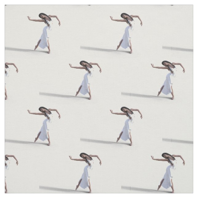 Tissu Danseuse blanche Thunder_Cove (Échantillon)