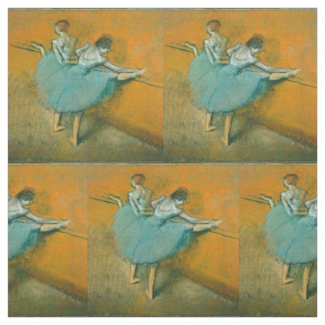 Tissu Danseuses au Bar Ballet (Échantillon)