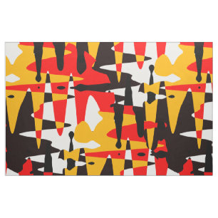 Tissu d'art autochtone Quatre Nations Tissu d'art