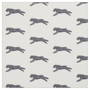 Tissu d'art de chiens de Bouvier des Flandres