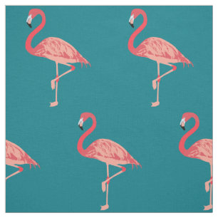 Tissu d'art Flamant rose rose
