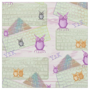 Tissu Date de l'ordinateur Y2K 2000