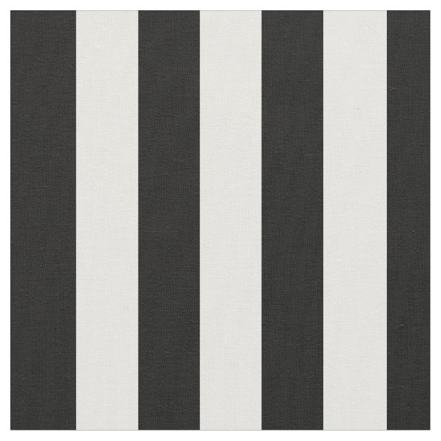Tissu de bande blanche noire de 3/4 po (Fermer)