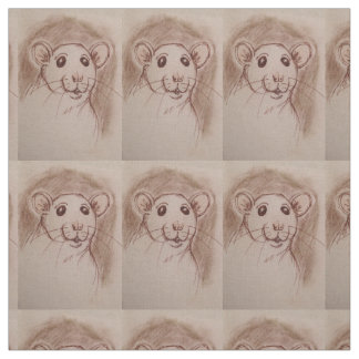 Tissu de bande dessinée de rat de Rat-tastic