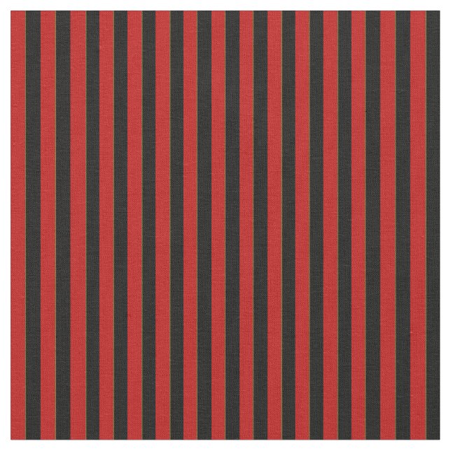 Tissu de bandes, rouge et noir (Fermer)